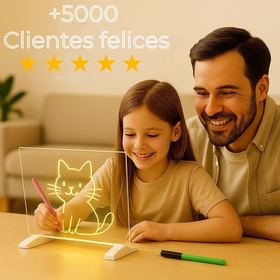 MAGICPAD™ – Pizarra Acrílica LED Reutilizable - 40%OFF ¡Utimas Unidades!