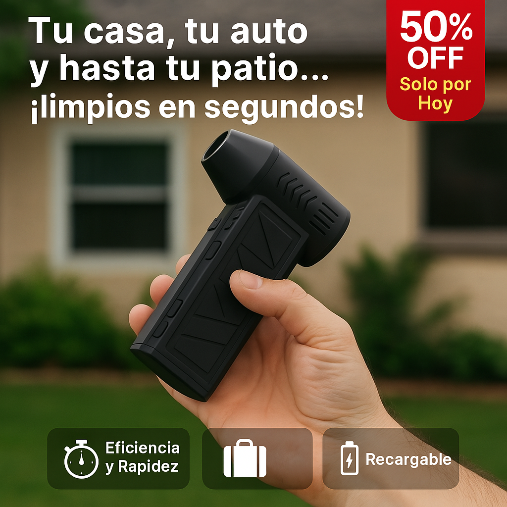 Soplador de aire TURBOJET™ - 50%OFF Solo Por Hoy