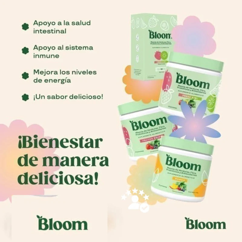 Bloom™ Greens & Superfoods 100 gr - Strawberry Kiwi 🍓🥝