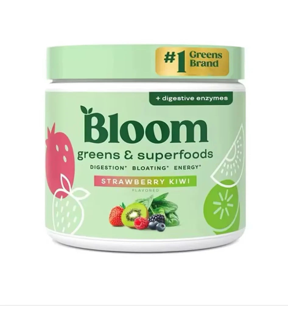 Bloom™ Greens & Superfoods 100 gr - Strawberry Kiwi 🍓🥝