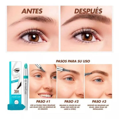Trazzo™ Lápiz para Cejas: Efecto Microblading. ¡Oferta 2x1!