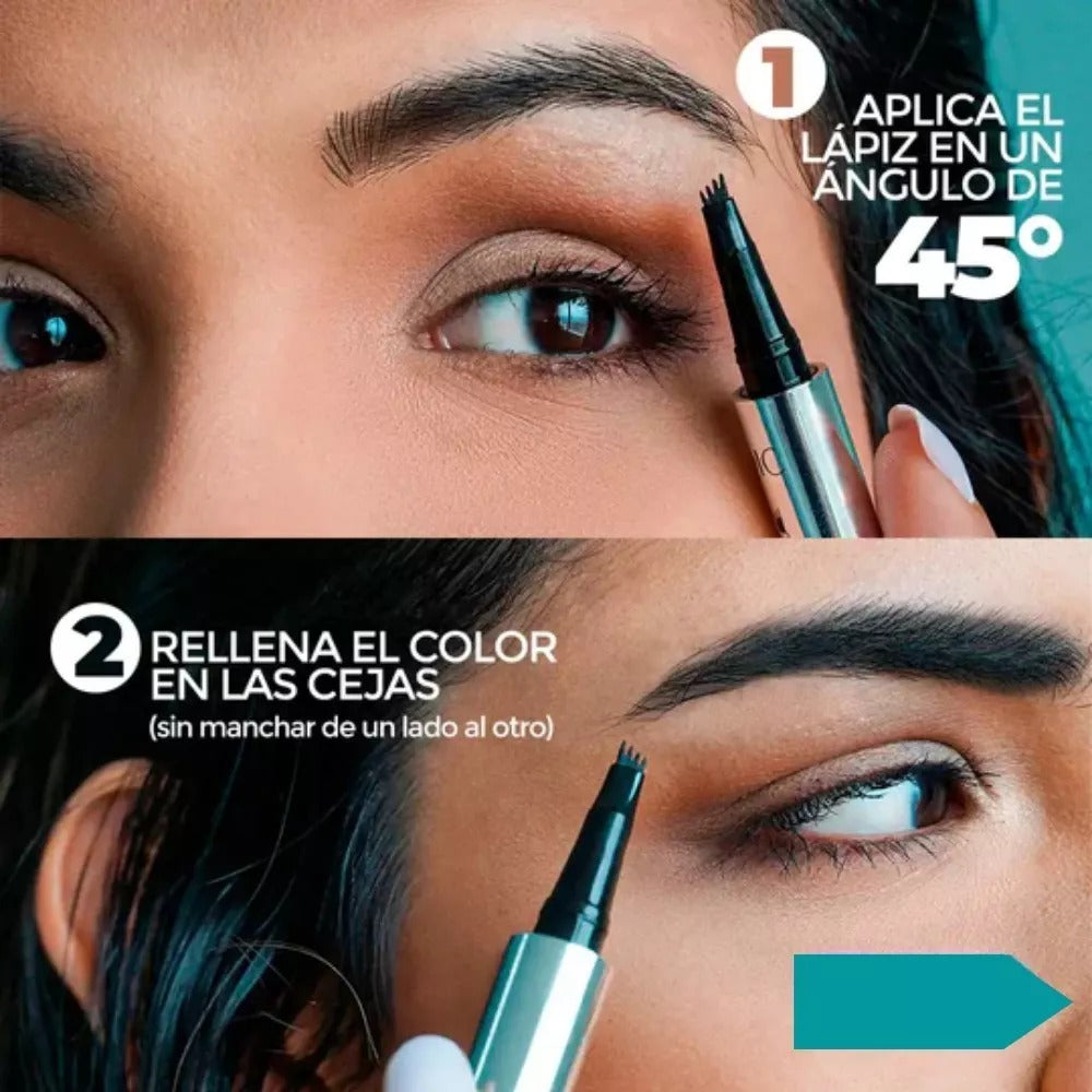 Trazzo™ Lápiz para Cejas: Efecto Microblading. ¡Oferta 2x1!
