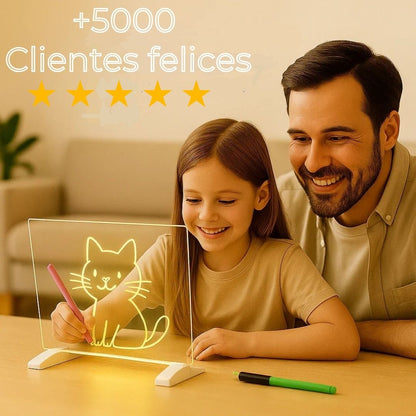 MAGICPAD™ – Pizarra Acrílica LED Reutilizable - 40%OFF ¡Utimas Unidades!