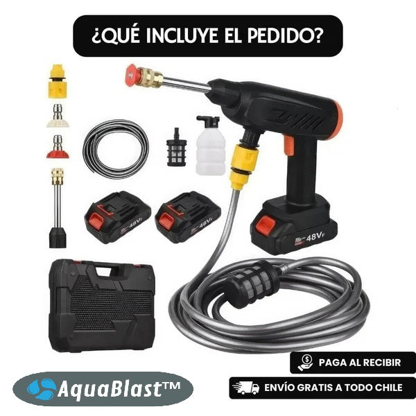 Hidrolavadora Portátil Alta Presión  / AquaBlast™ 48V