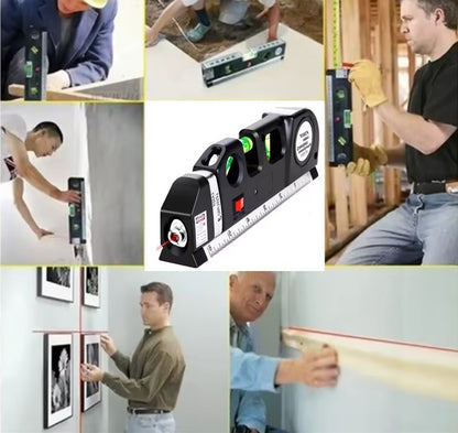 NIVEL + LASER + METRO + REGLA (4 en 1) / LEVELPRO3® : ¡Tus proyectos SIN ESTRÉS! 🚀