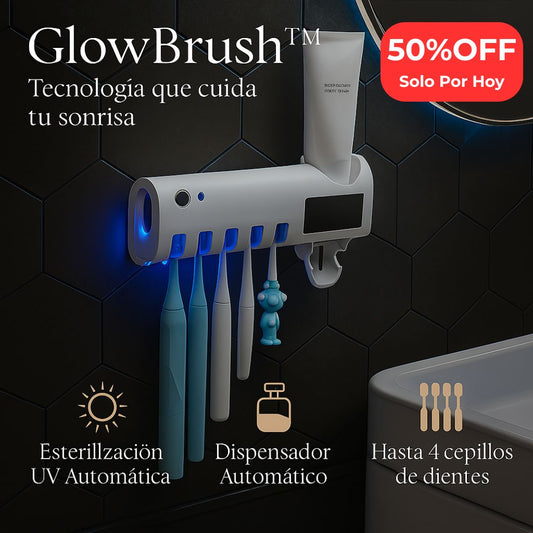 Solo Por Hoy 50% OFF - GlowBrush™ Tu cepillo, siempre limpio.
