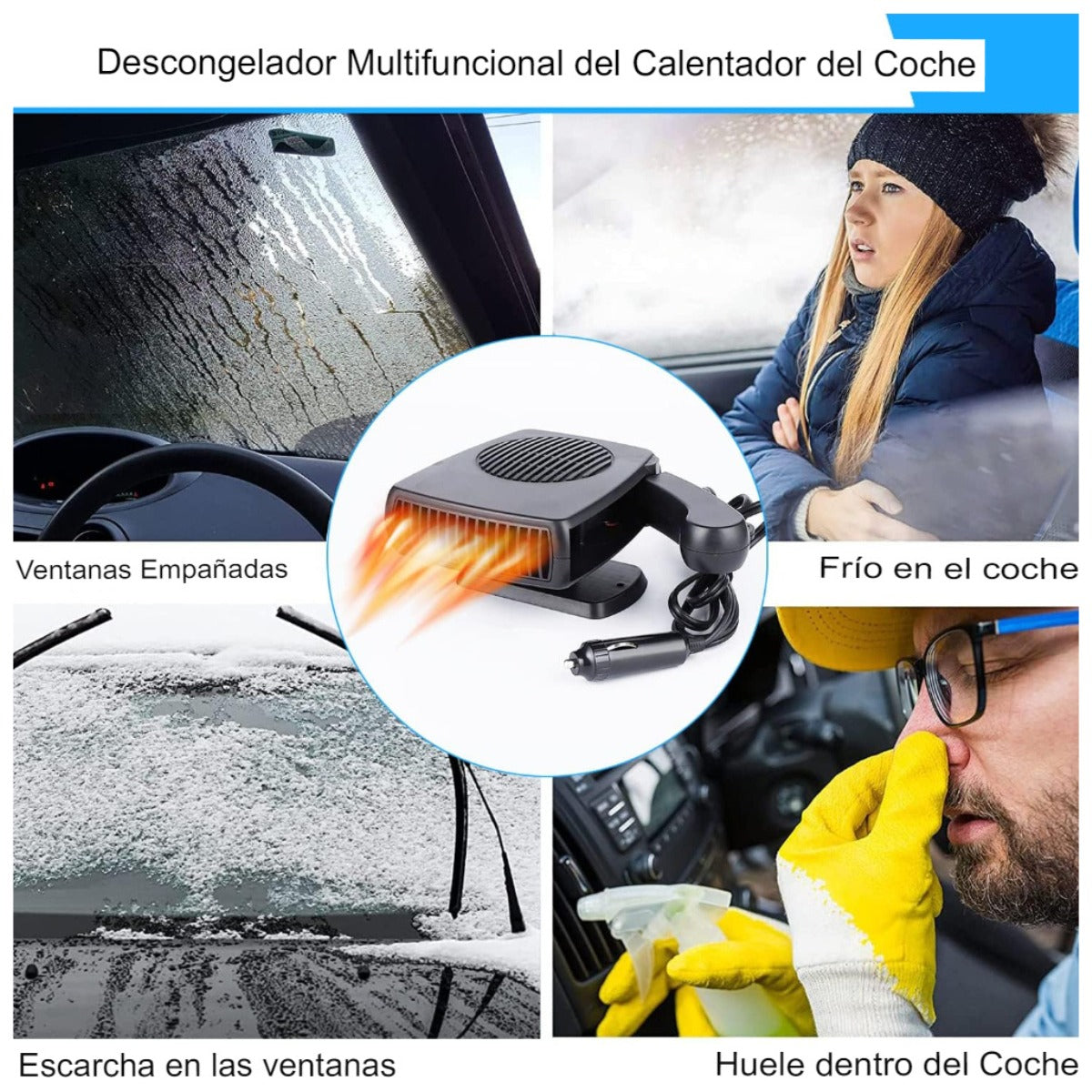 ¡SOLO POR HOY! 40%OFF - AutoHeat Pro® Calentador para autos portátil